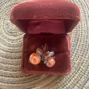 Unique Hand made ring in a velvet box